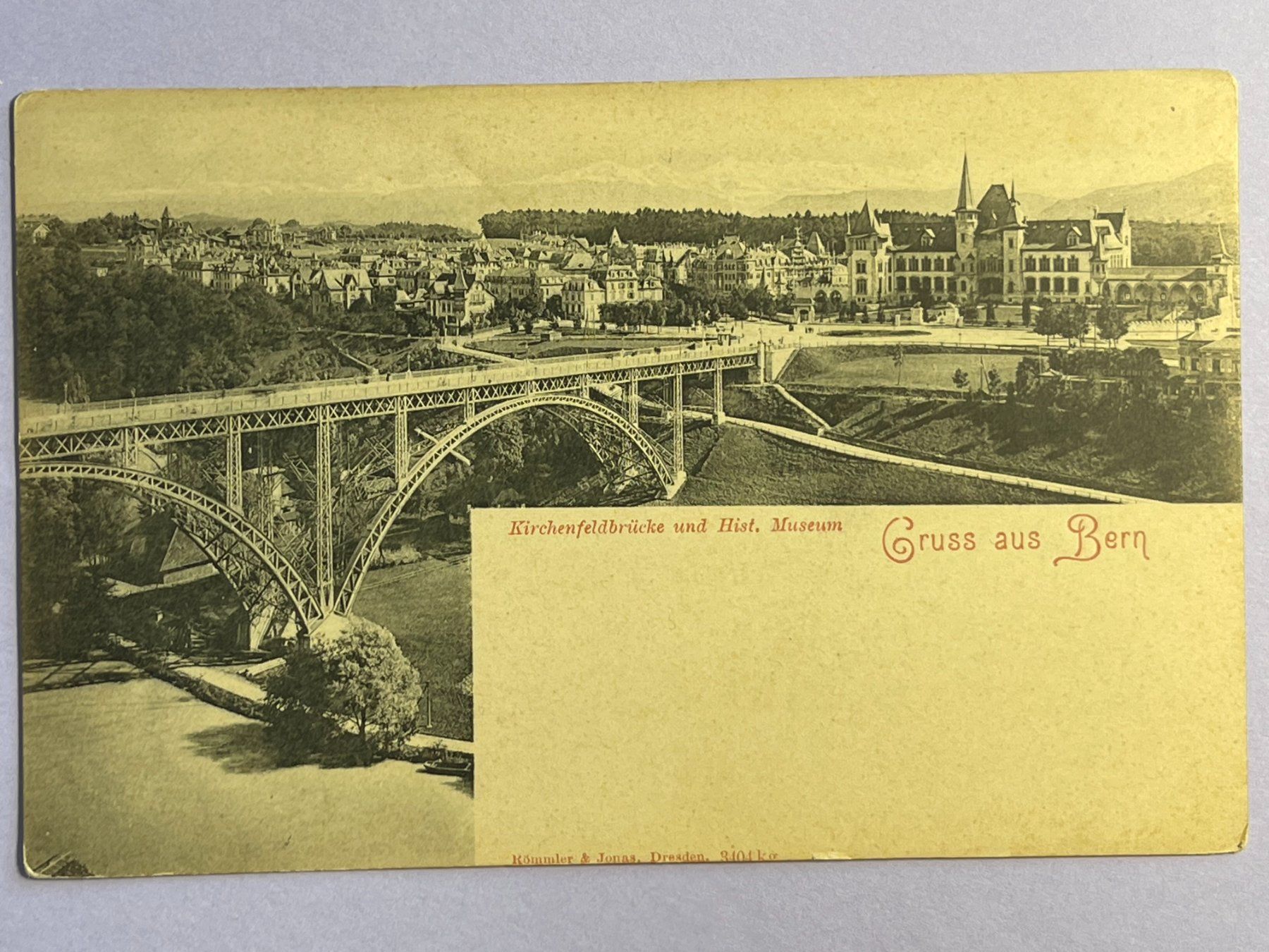 Cartoline postali: Bern - Kirchenfeldbrücke – Usato da Steg VS venduto da _vinci_