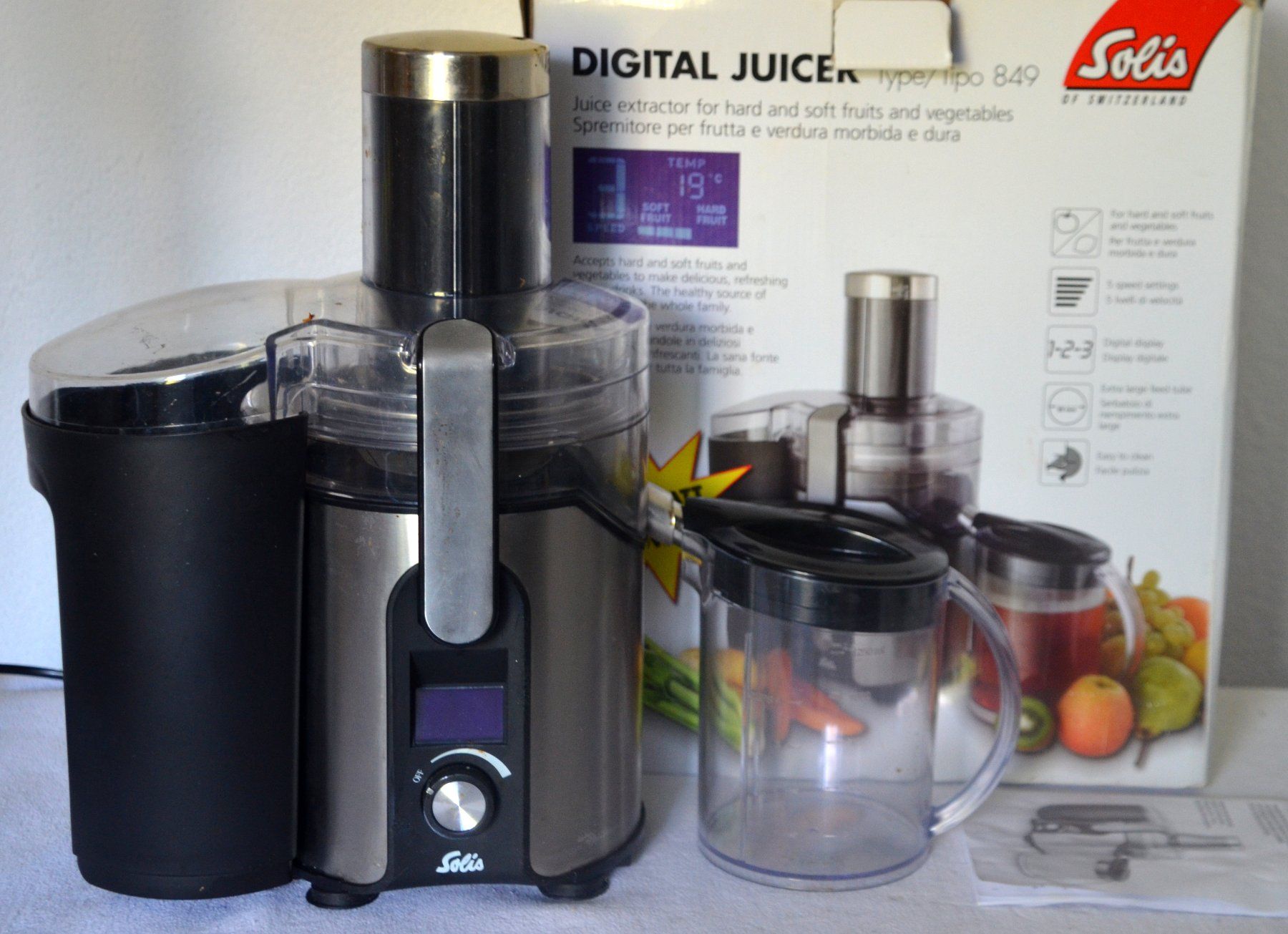 Solis Elettrodomestici da cucina: Solis Digital Juicer Type 849 – Usato da Collonges venduto da arashee 2