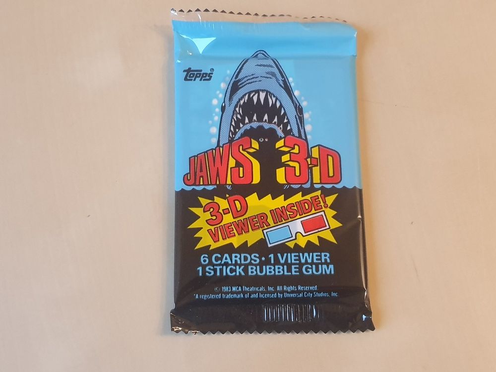 Jaws 3D Topps portofrei 1
