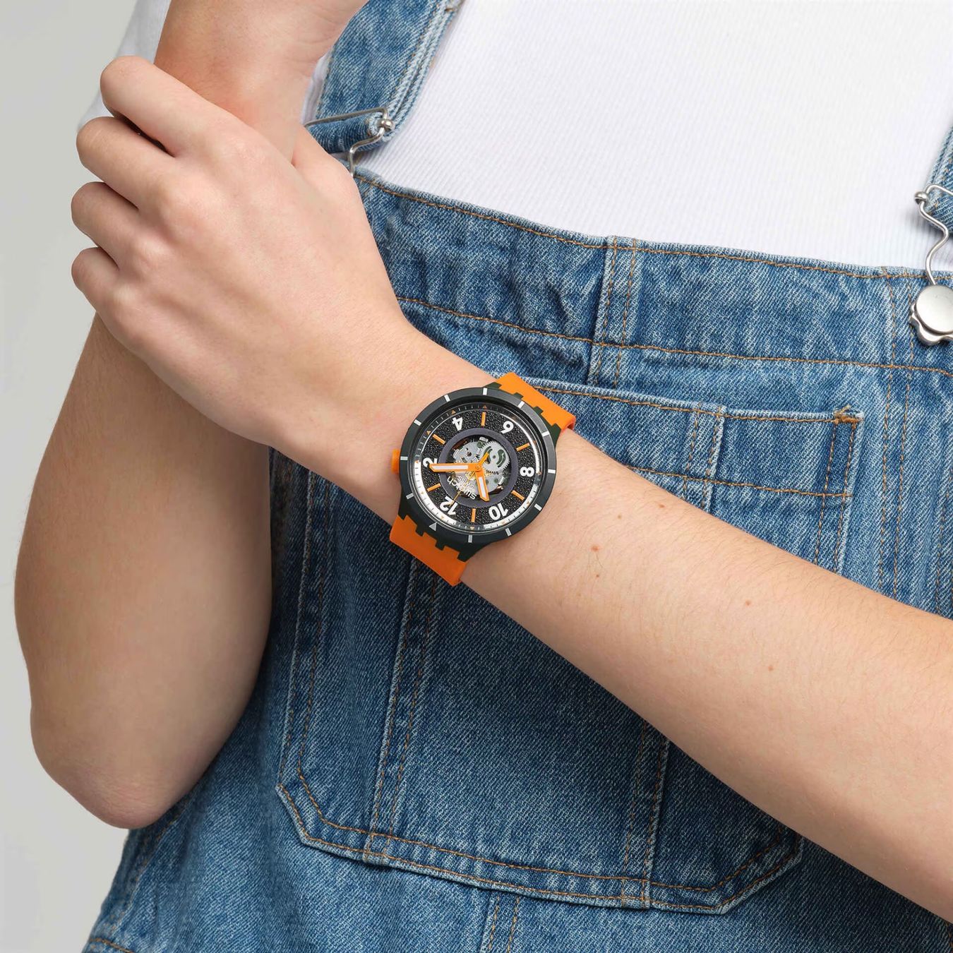 Swatch Orologi: SWATCH Big Bold Bioceramic „Fall-Iage” New, NO box & papers – Nuovo (secondo la descrizione) da Le Mont-sur-Lausanne venduto da LycaGallery 4