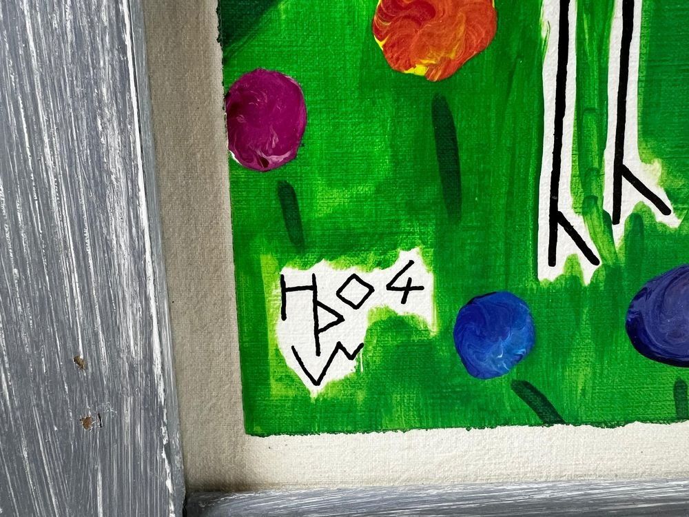 Dipinti: <<Graupüntnerland<<,  naive Kunst – Usato da Hinwil venduto da Grossformat 2
