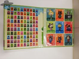 Animal Crossing komplette Karten Sammlung 1. Serie im Album