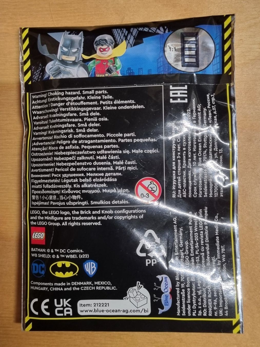 Lego Kit di costruzioni: LEGO Batman 212221 Robin foil pack #3 – Nuovo e nell'imballaggio originale da Basadingen venduto da NekoBricks 1