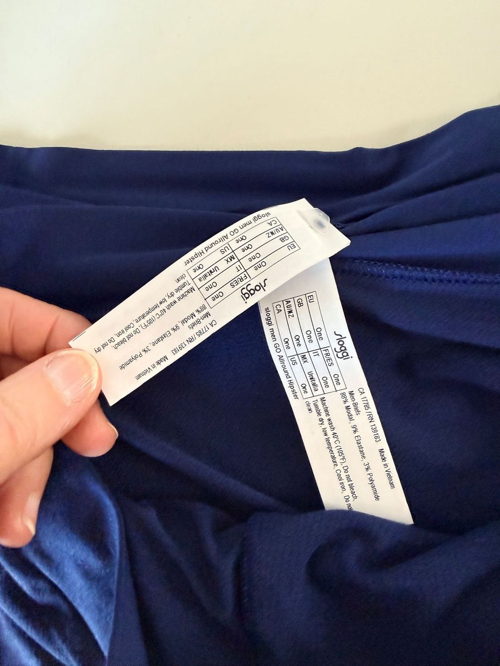 Sloggi Biancheria intima: Hipster, SLOGGI GO ALLROUND, One Size  2 Stk, Dunkelblau – Nuovo e nell'imballaggio originale da Rudolfstetten venduto da gst_g7xl 2