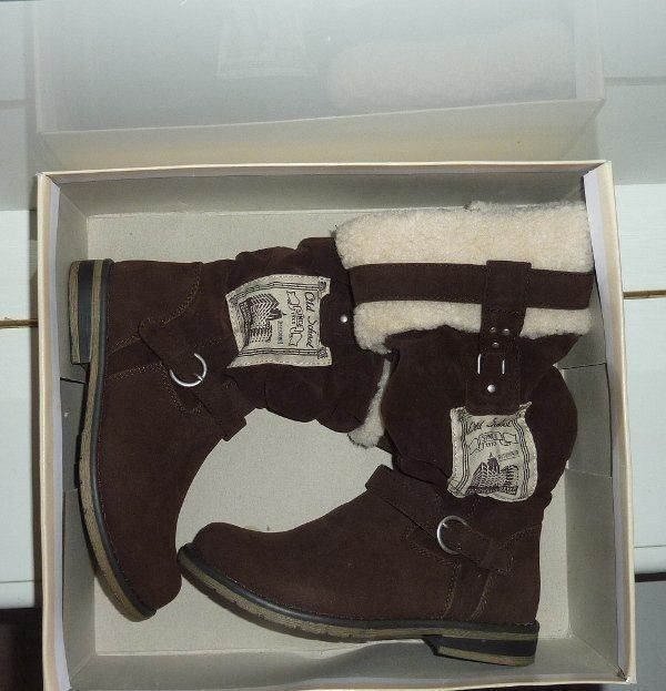 Schuhe für Mädchen: Schöne warme Stiefel Gr. 32 – Neu und originalverpackt aus Melchnau von BarbaraD01 3