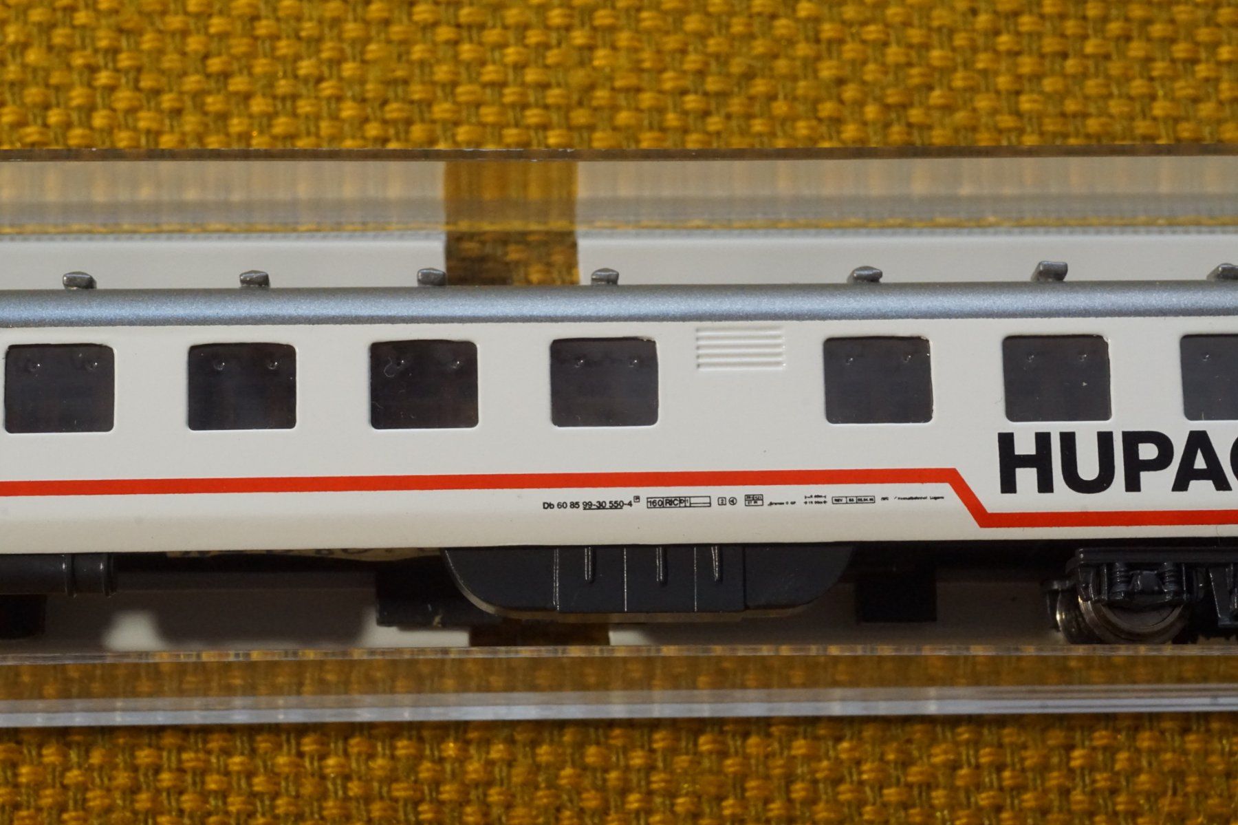 Wabu Modellini di ferrovie: WABU HUPAC Begleitwagen Spur N – Usato da Gränichen venduto da iknow 3