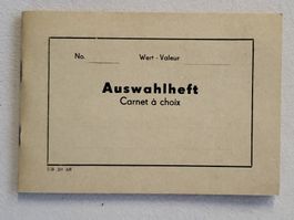 (569) Altes kleines Briefmarkenheft ab ca. 1930