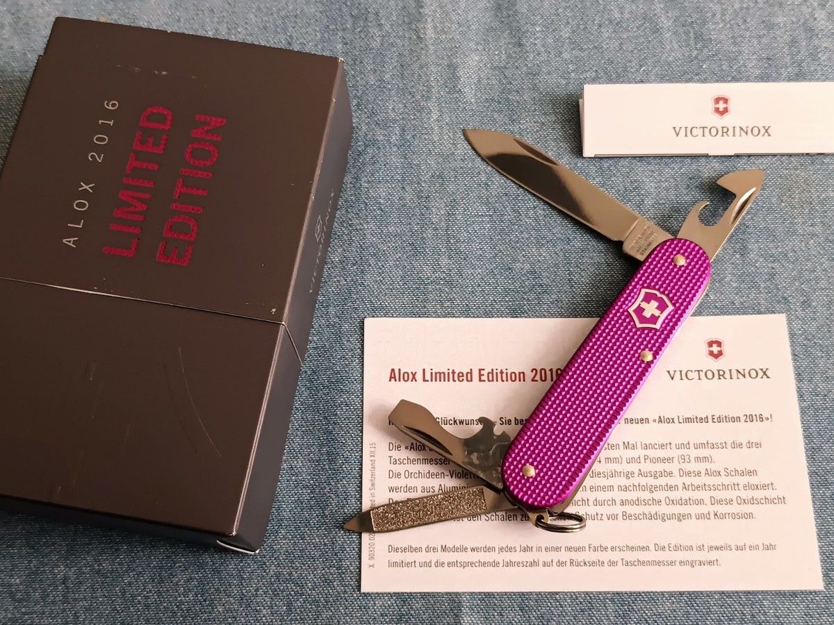 Victorinox Coltelli tascabile: Victorinox Cadet Alox LE2016 – Nuovo e nell'imballaggio originale da Prosito venduto da GntStr 1