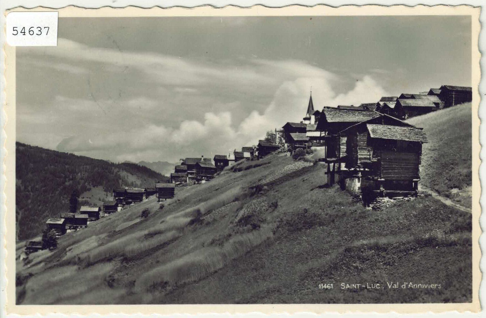 Cartoline postali: Saint-Luc - Val d'Anniviers – Usato da Ettingen venduto da Kartenplanet