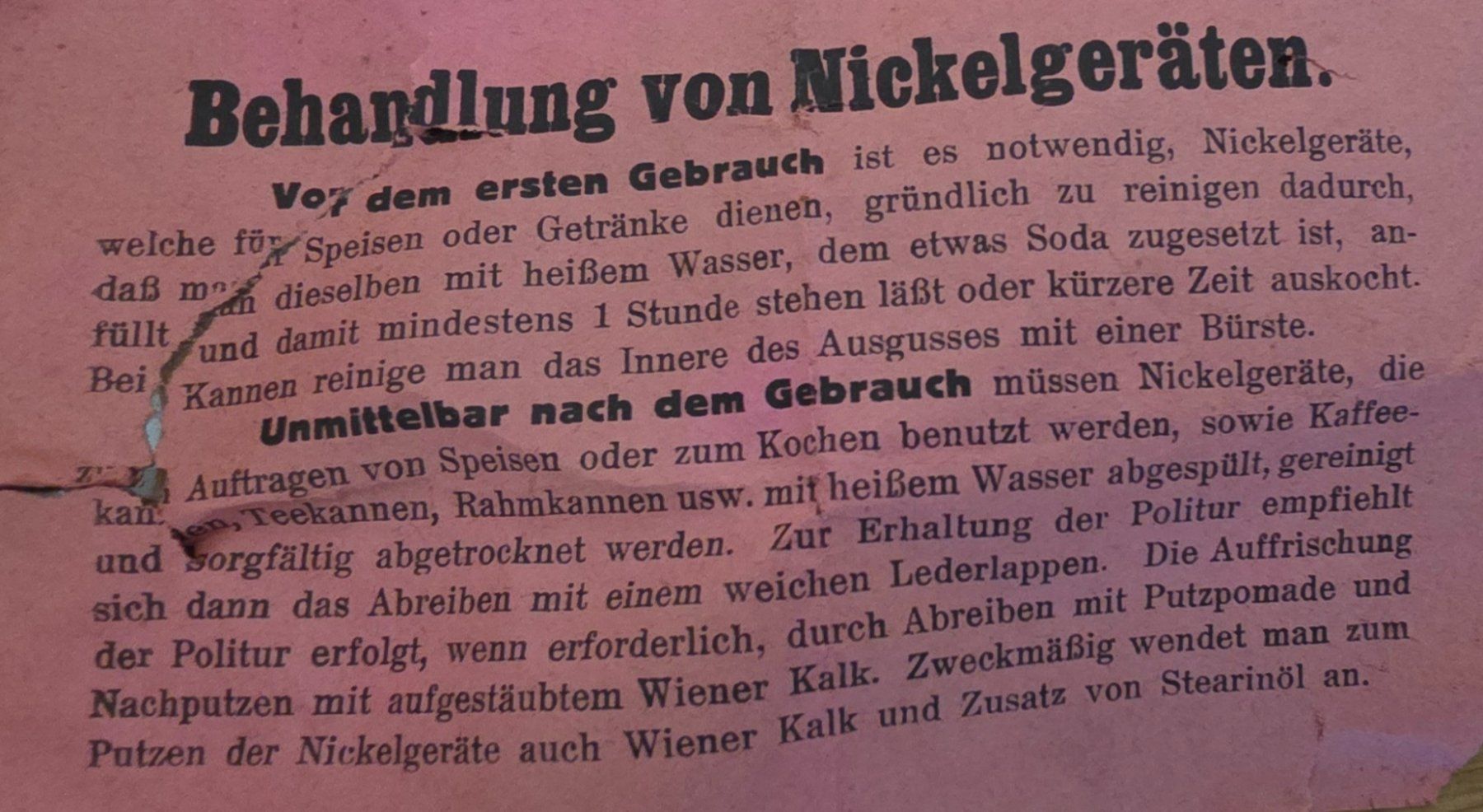 Bollitori: Nikel Kanne – Usato da Zürich venduto da pf3 5