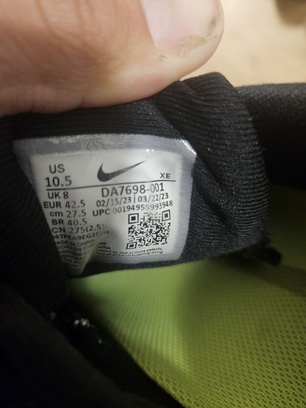 Nike Scarpe da uomo: Nike Vomero 16 Schuhe Gr 42.5  – Usato da Emmenbrücke venduto da TopGato 4