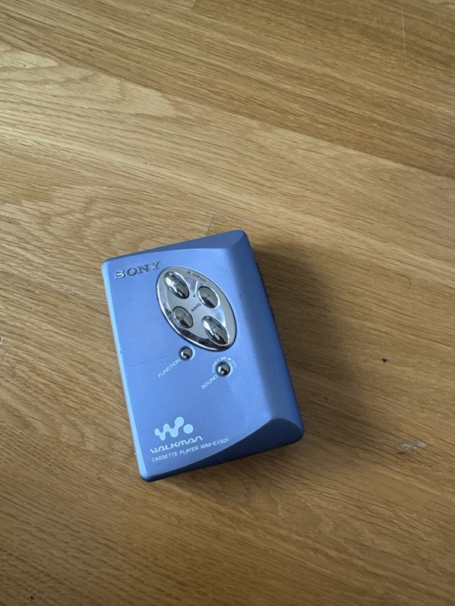 Sony Lettore multimediale portatile: SONY Walkman WM-EX2 Mega Bass Auto Reverse blau – Usato da Zürich venduto da zaz_5d69 1