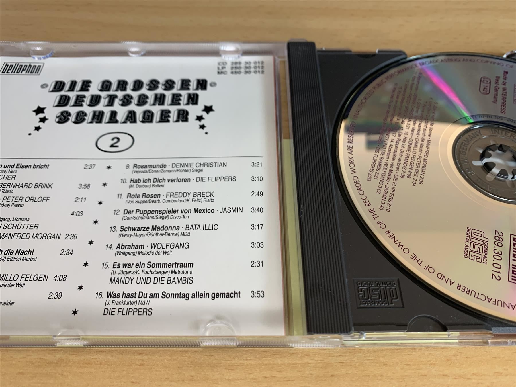 CD: Die Grossen Deutschen Schlager 2 – Usato da Rikon im Tösstal venduto da Alpenmutz 2