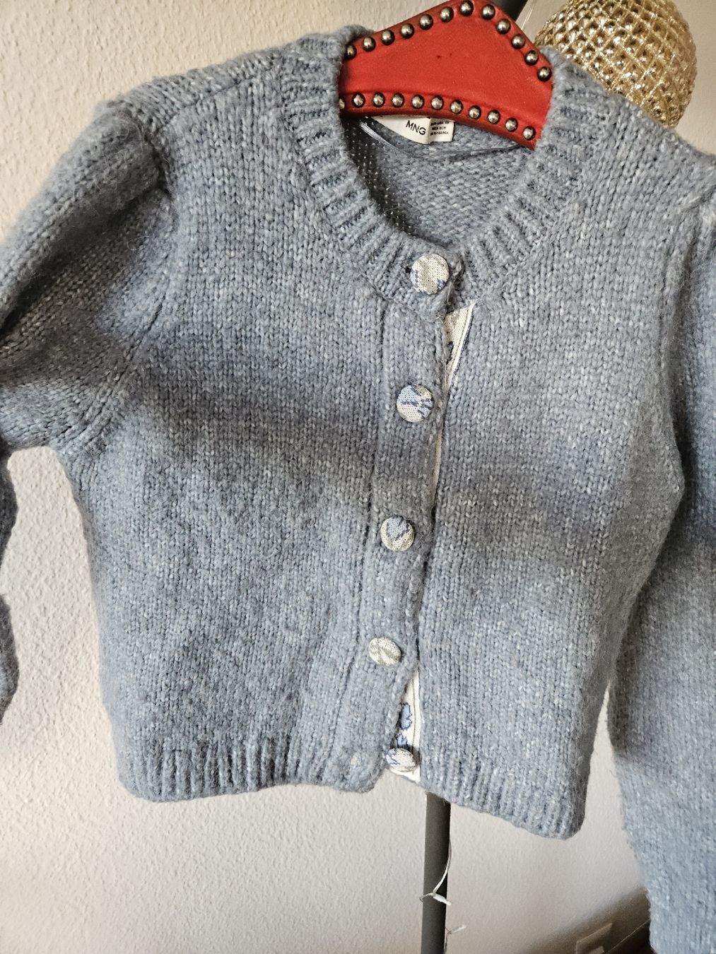 Mango Giacche: Mango Strickjacke hellblau xs Oversize – Nuovo (secondo la descrizione) da Zürich venduto da LK0138 5