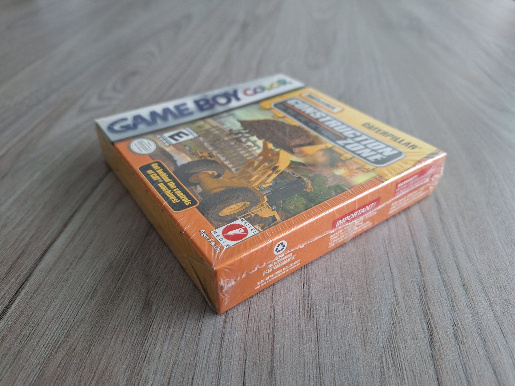 Giochi: Matchbox Caterpillar: Construction Zone - GameBoy Color NEU! – Nuovo e nell'imballaggio originale da Baar venduto da RDNA 2