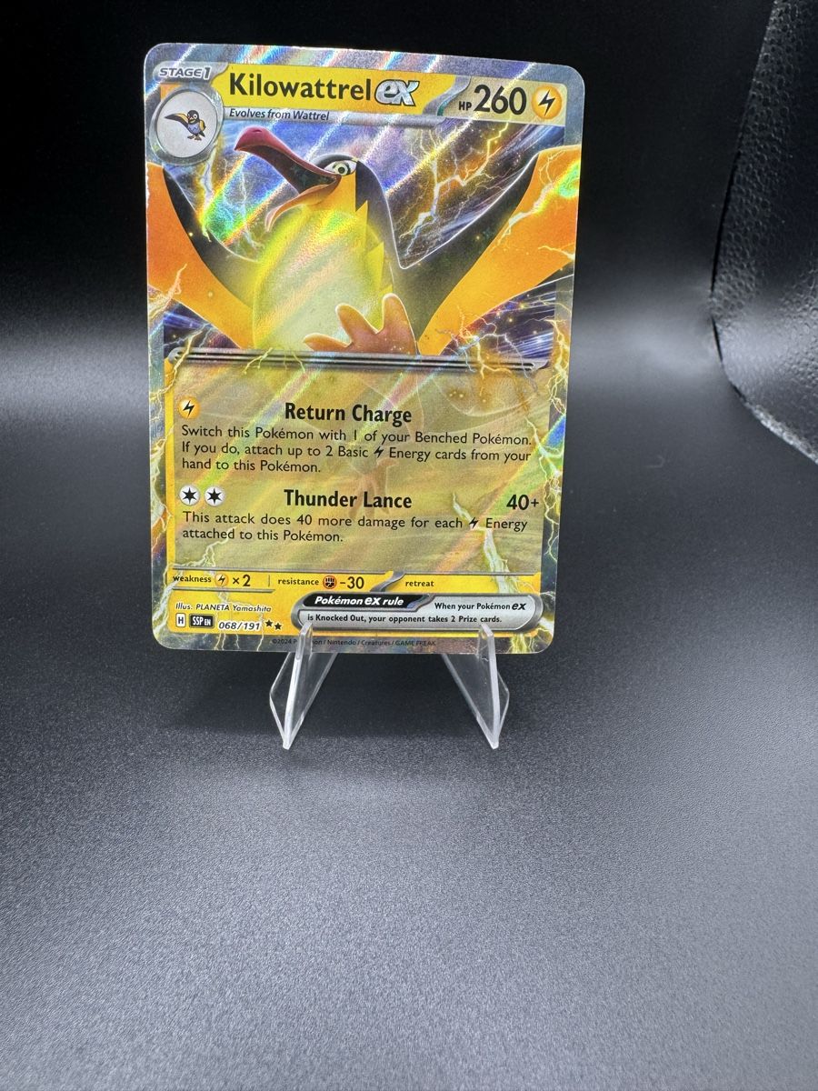 Pokémon Carte collezionabili: Kilowattrel EX 68/191 ENG – Nuovo (secondo la descrizione) da Solduno venduto da OPHunters