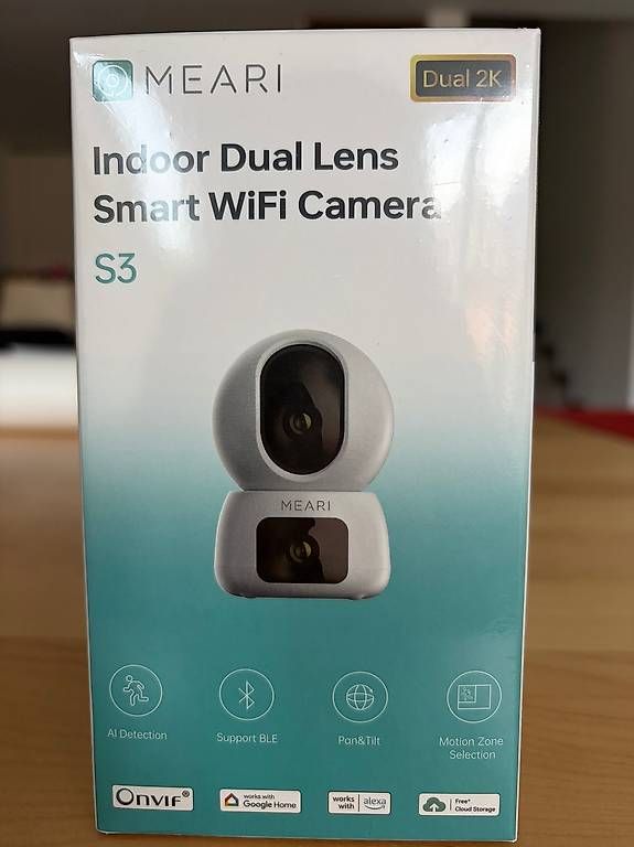 Webcam: Telecamera interna doppia Meari, nuova  – Usato da Losone venduto da nicorama