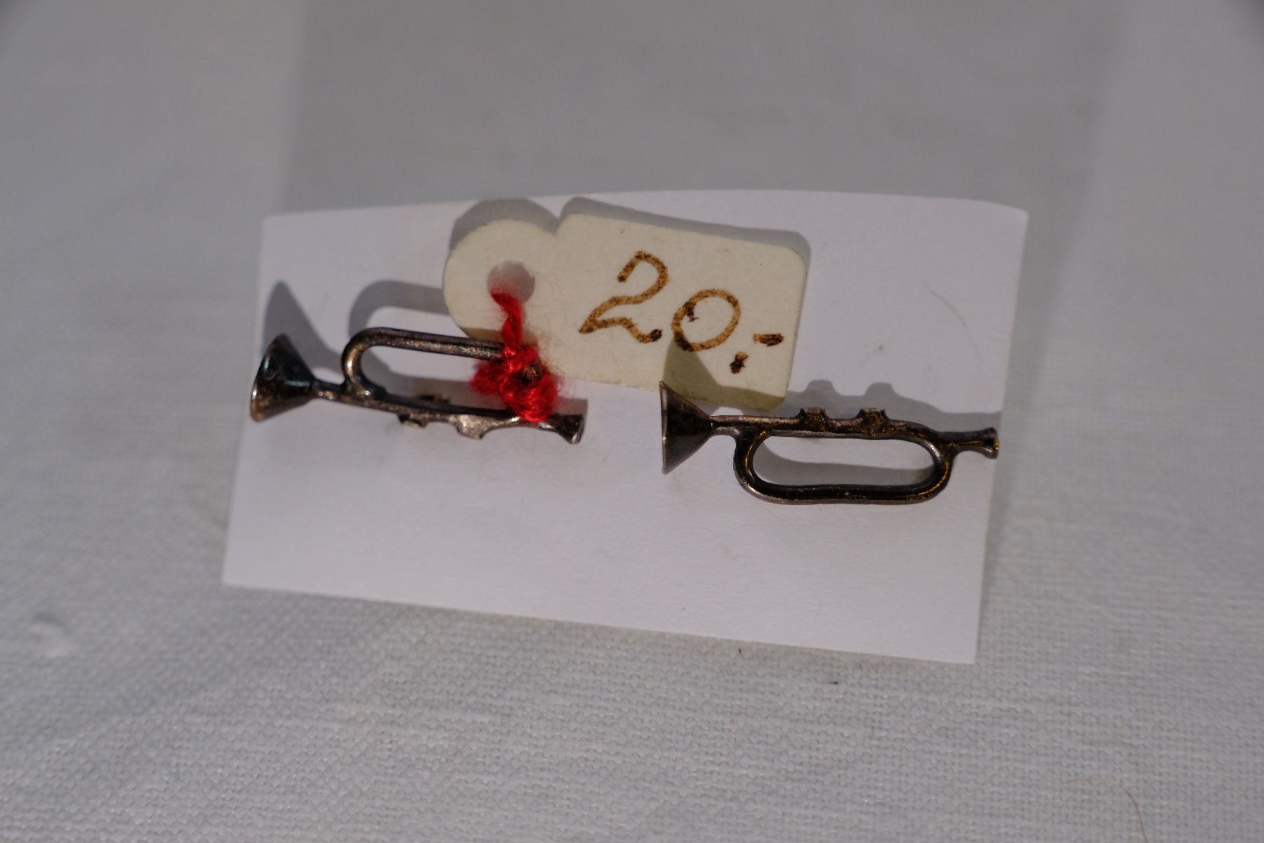 Orecchini pendenti & Orecchini a lobo: Silber 925 Ohrstecker/Anstecker - Sterling Trompete – Nuovo e nell'imballaggio originale da Fribourg venduto da Silver_Wat