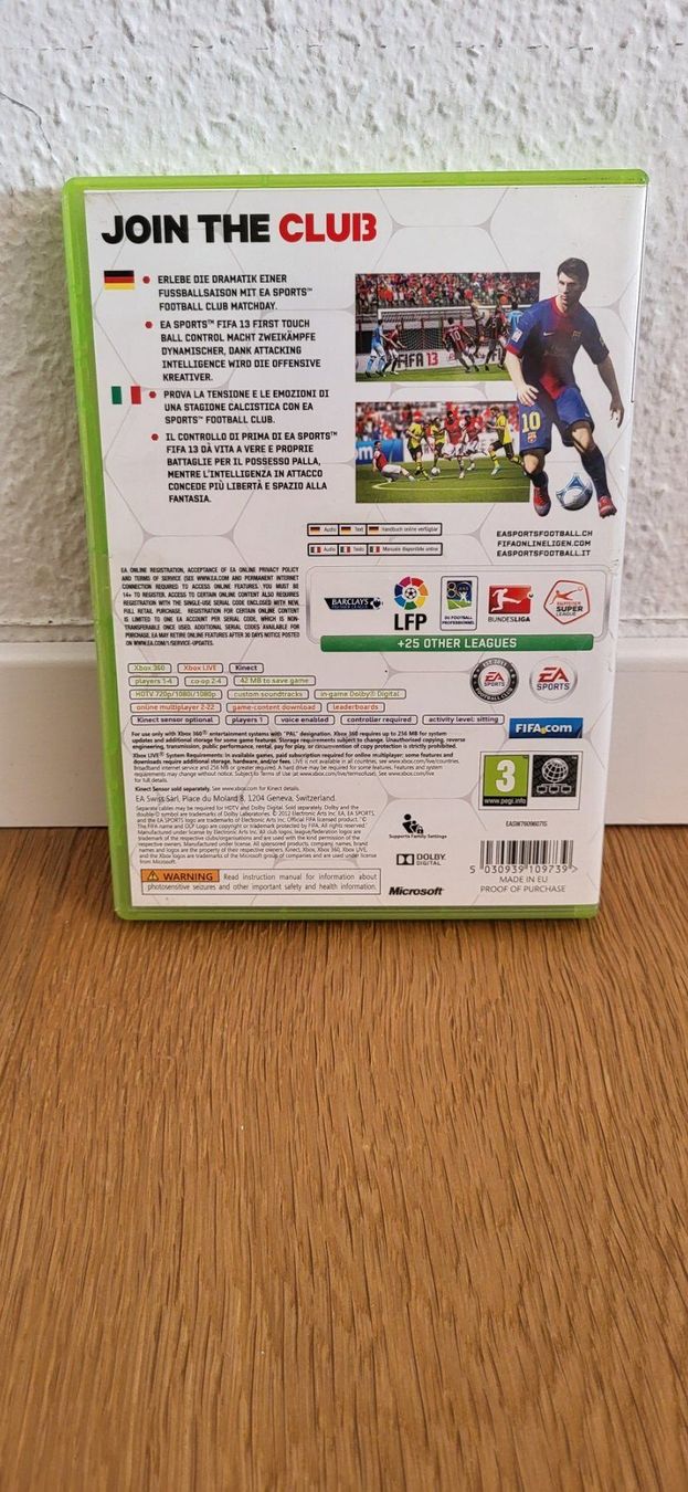 Microsoft Spiele: Xbox 360 - Fifa 13 – Gebraucht aus Münsingen von DigitaleSpielecke 1