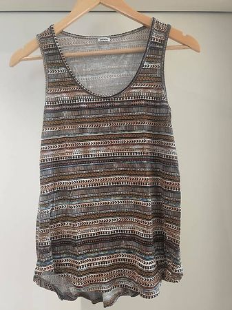 Boho Top Tshirt Muster in S M