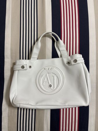 Sac à main Armani Jeans blanc - good