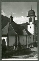 AK sw Melchtal Melchthal OW Kirche ≈ 1947 