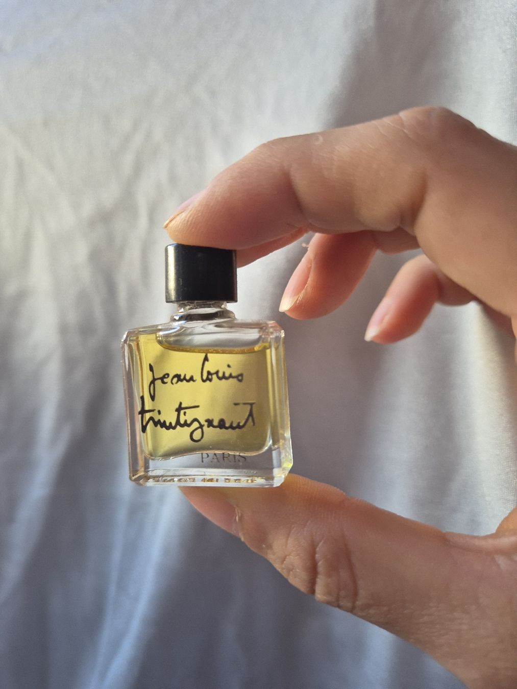 Profumi & Eau de Toilette: Jean Louis Trintignant Paris miniature flacon – Usato da Genthod venduto da Lenas9 5