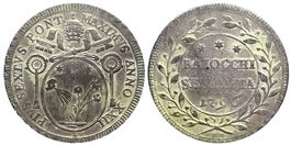 Italien, Rom, 60 Baiocchi 1796 A. XXII