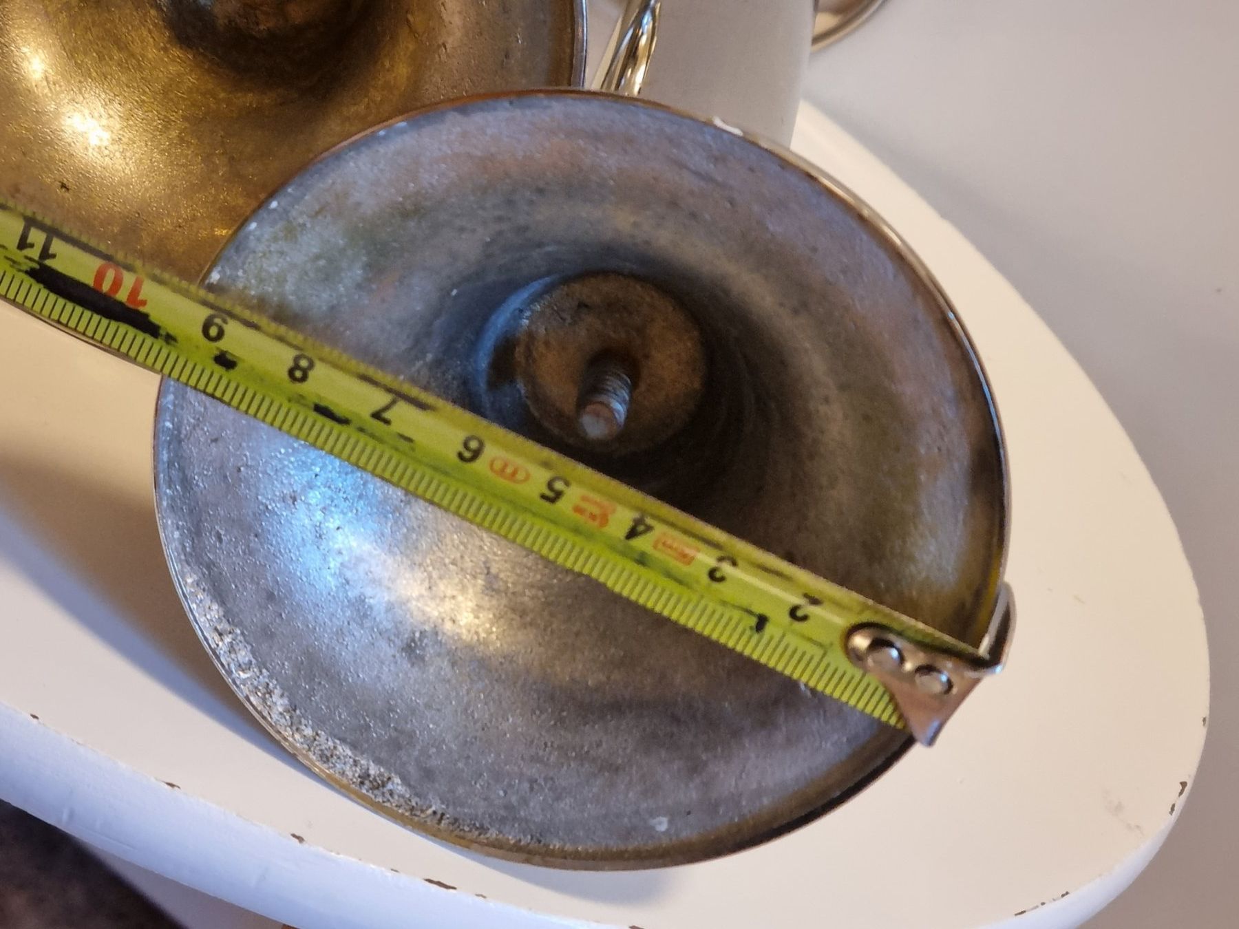 Portacandele: 2x Kerzenständer silber vernickelt Modern Classic – Usato da Scharnachtal venduto da devin03 2