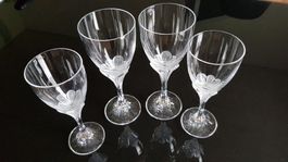 verzierte Weingläser (Set)