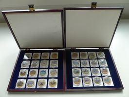 Sammlung "Schweizer Luftwaffe" mit 32 Farb-Gedenkprägungen