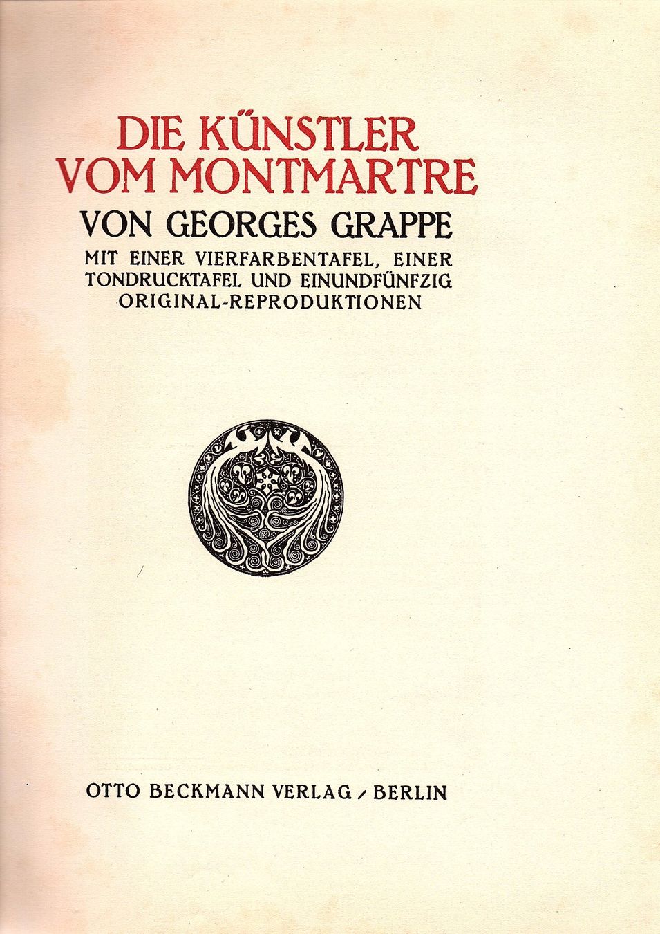 Libri: Die Künstler von Montmartre – Usato da Mörschwil venduto da aik_x8mc 1