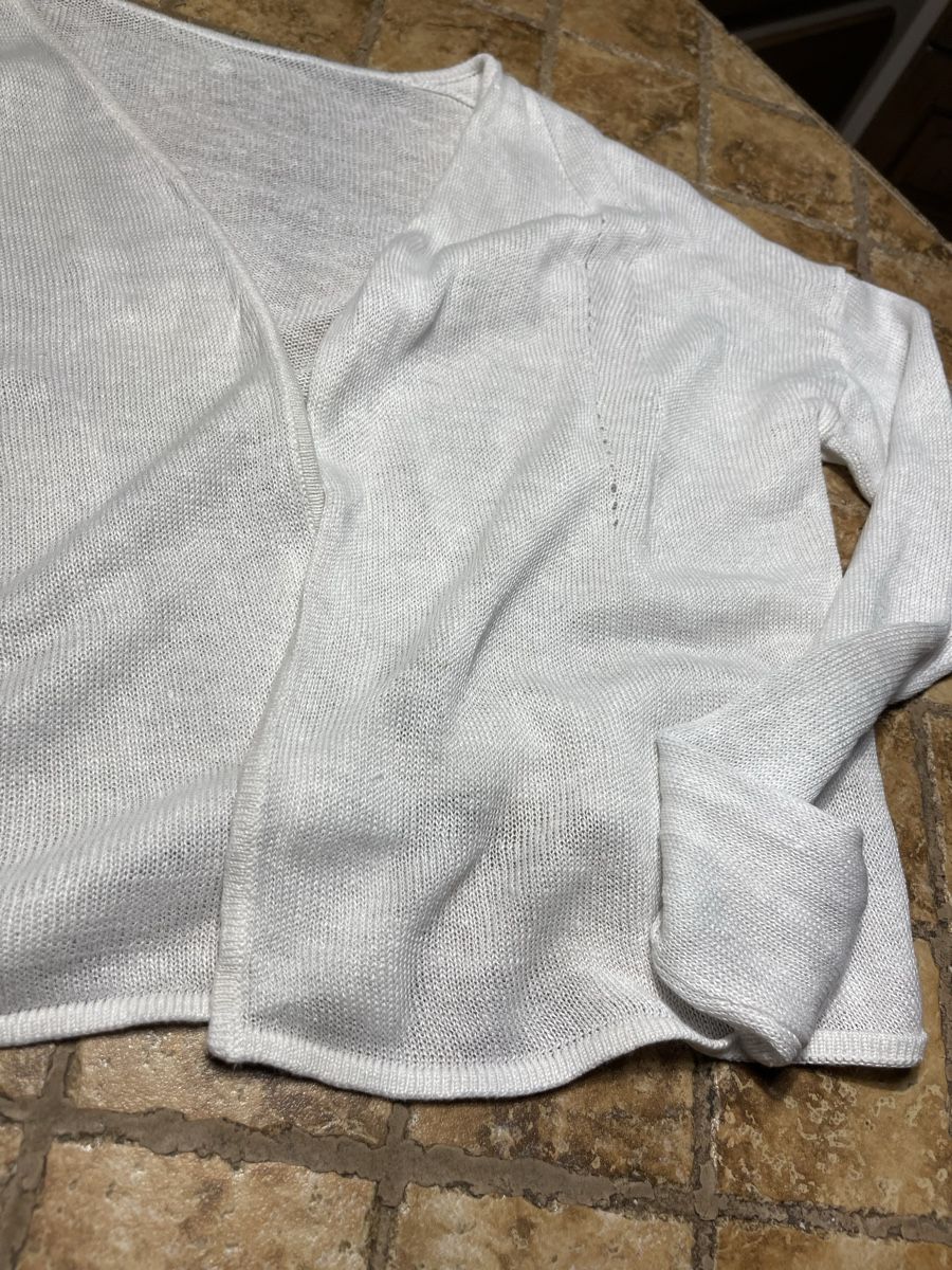 Giacche: Super cardigan di cotone con lino- 1 size-chic e elegante – Nuovo (secondo la descrizione) da Gordevio venduto da LanaZimm 3