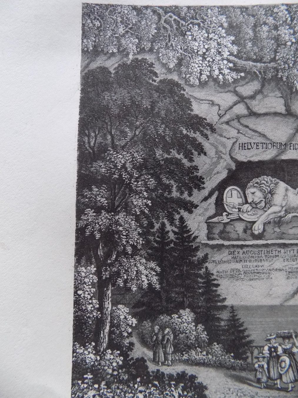 Gravures: Luzern Löwendenkmal – D'occasion à Risch par Rischli15 3