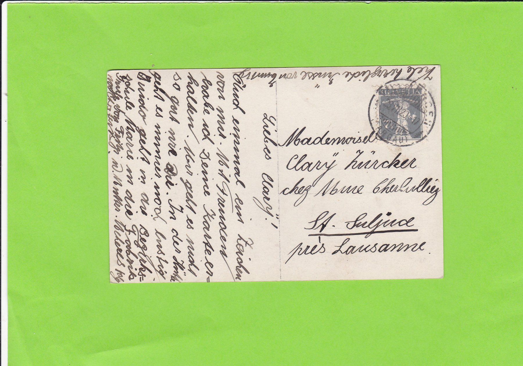 Cartoline postali: Portrait Dame--1920 – Usato da St. Peterzell venduto da neckertal 1