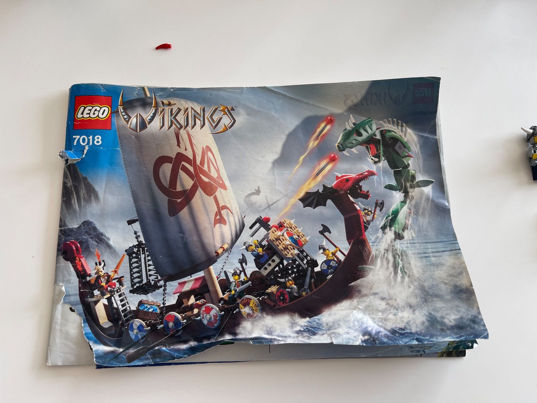 Lego Baukästen: Lego Vikings 7018 Viking Ship challenges the Midgard Serpent – Gebraucht aus Burgdorf von Pistar 7