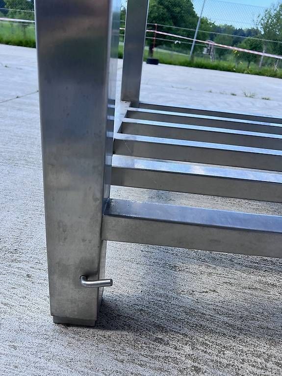 Tische: Metzgertisch Chromstahl – Gebraucht aus Hellbühl von Saluna01 3
