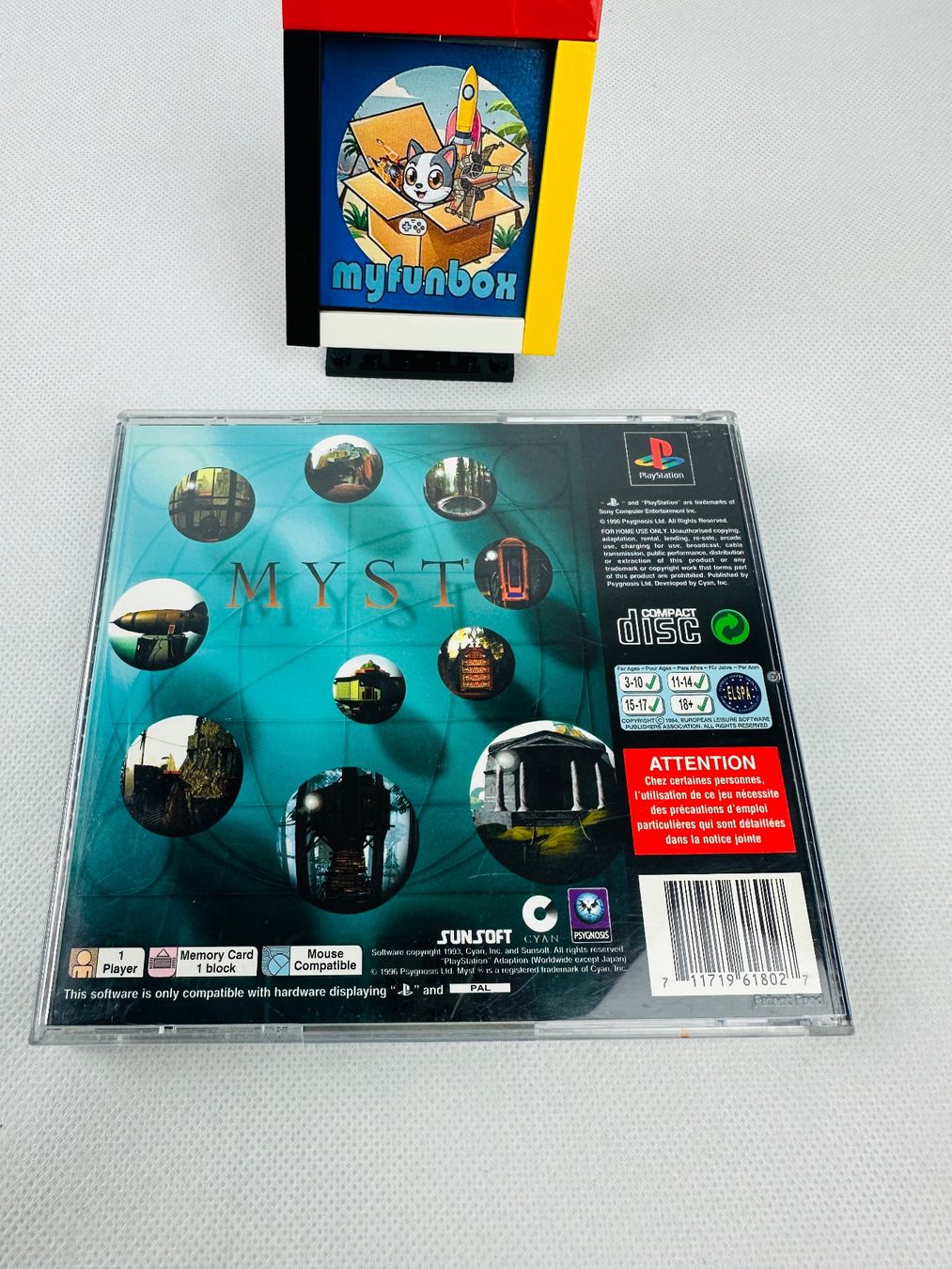 Giochi: Playstation 1 PS1 MYST CIB – Usato da Kappel SO venduto da MyFunBox 1