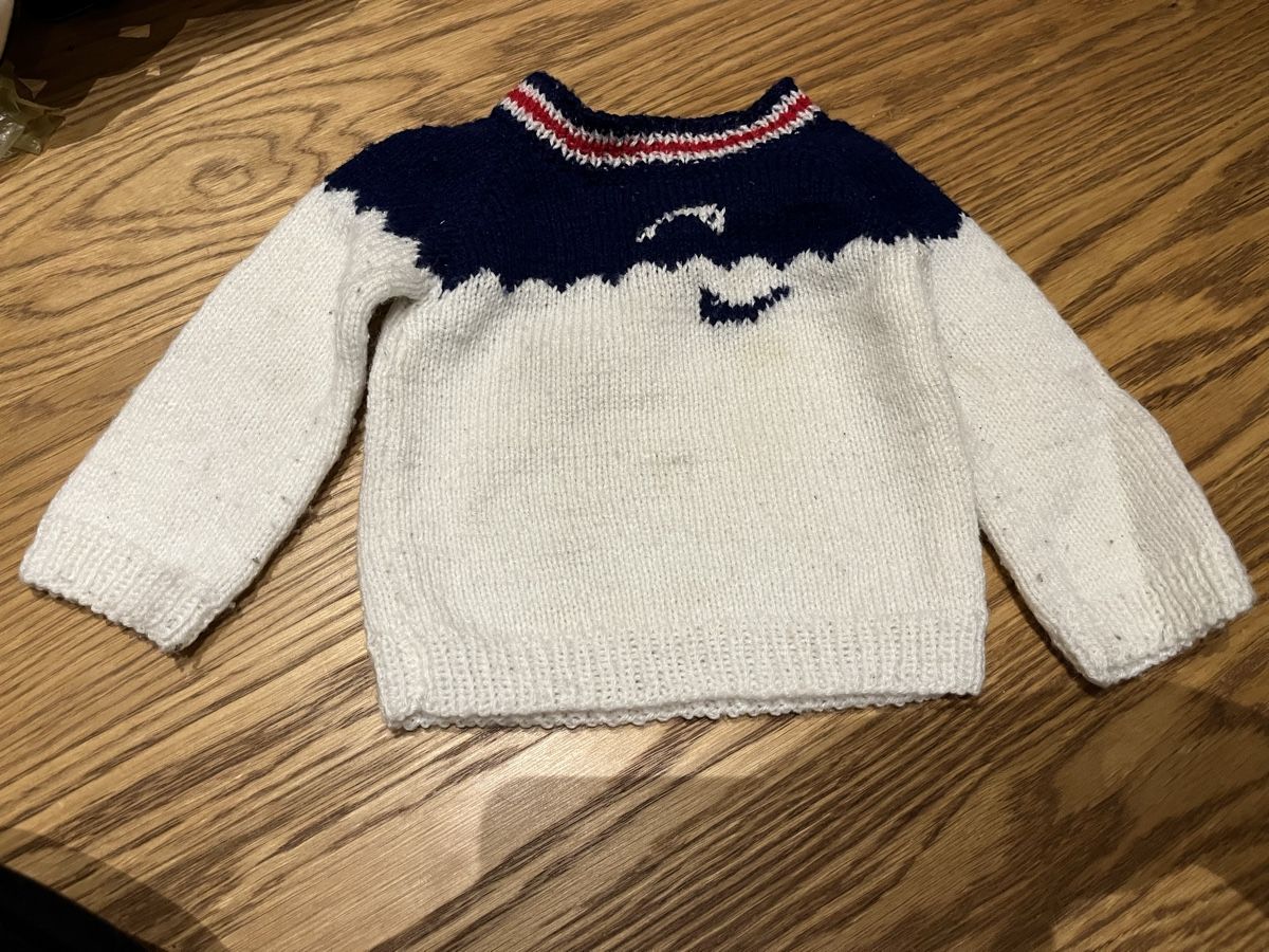 Maglioni & Felpe: Handgestrickter Babypulli 58 Baumwolle – Usato da Zürich venduto da car_cr6w