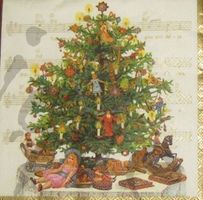 Serviette christbaum (w222) 3Stk.