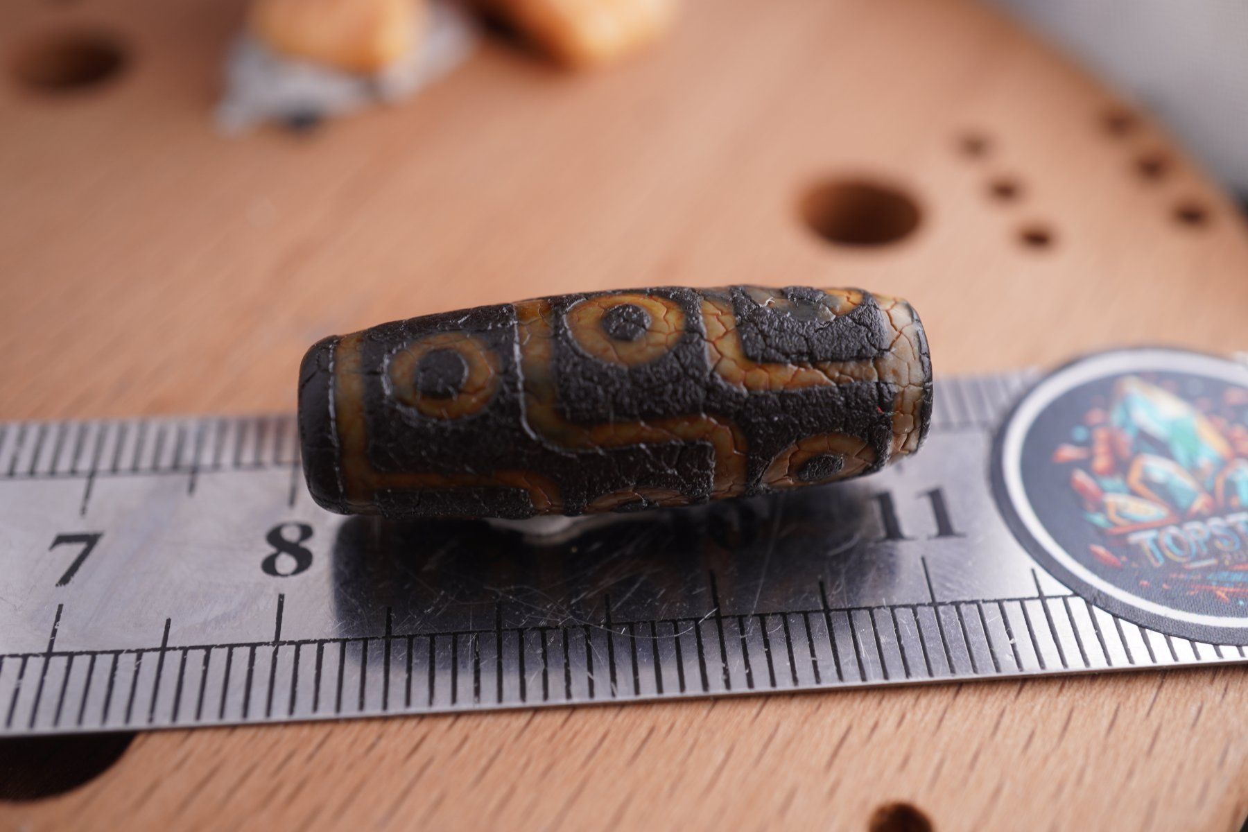 Mineralien & Heilsteine: Tibetanische Achat-Dzi-Perlen     Ab 1.- – Neu und originalverpackt aus Eschenbach SG von topstone 5