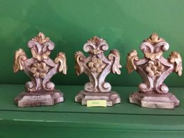 3 Stück Altarleuchter - Altarreflektor, Altarschmuck
