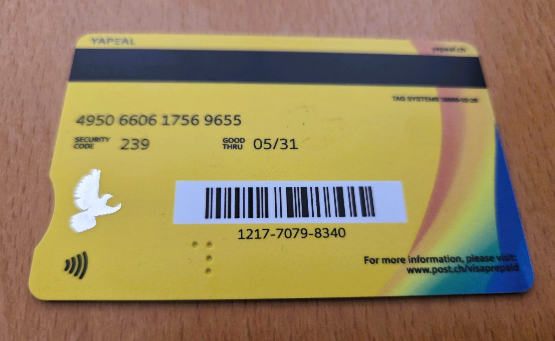 Schede telefoniche: PREPAID POST - SCHWEIZ – Usato da Brüttisellen venduto da Nighttrain 1