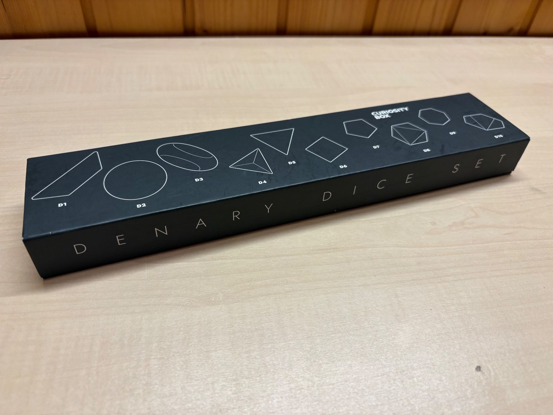 Giochi: THE CURIOSITY BOX The Denary Dice Set – Usato da Rümligen venduto da Sibill