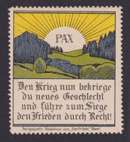 PAX Vignette ungebraucht *