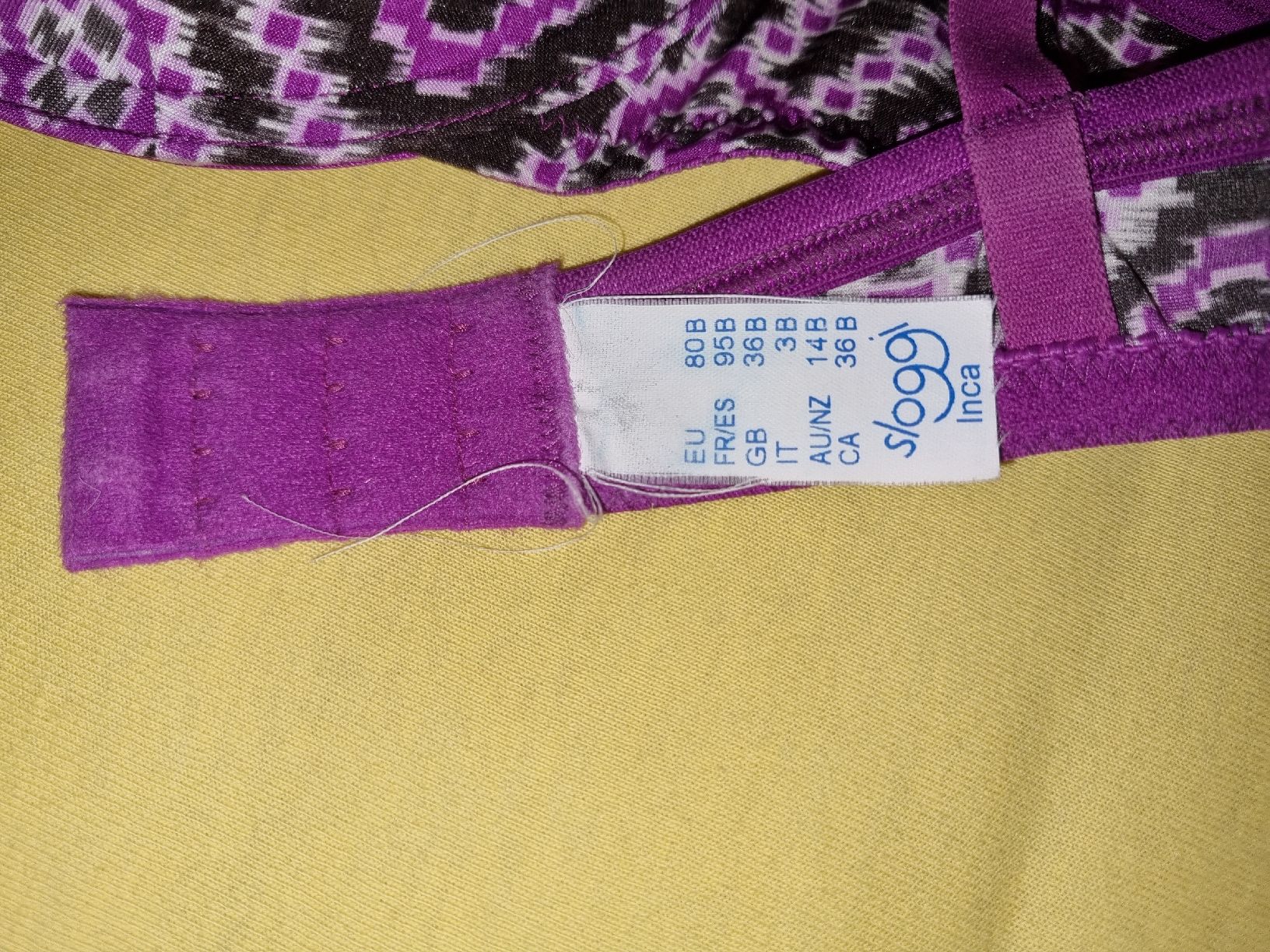 Sloggi Autres dessous: Sloggi BH 80B pink gemustert – D'occasion à Spiez par melody8801 1