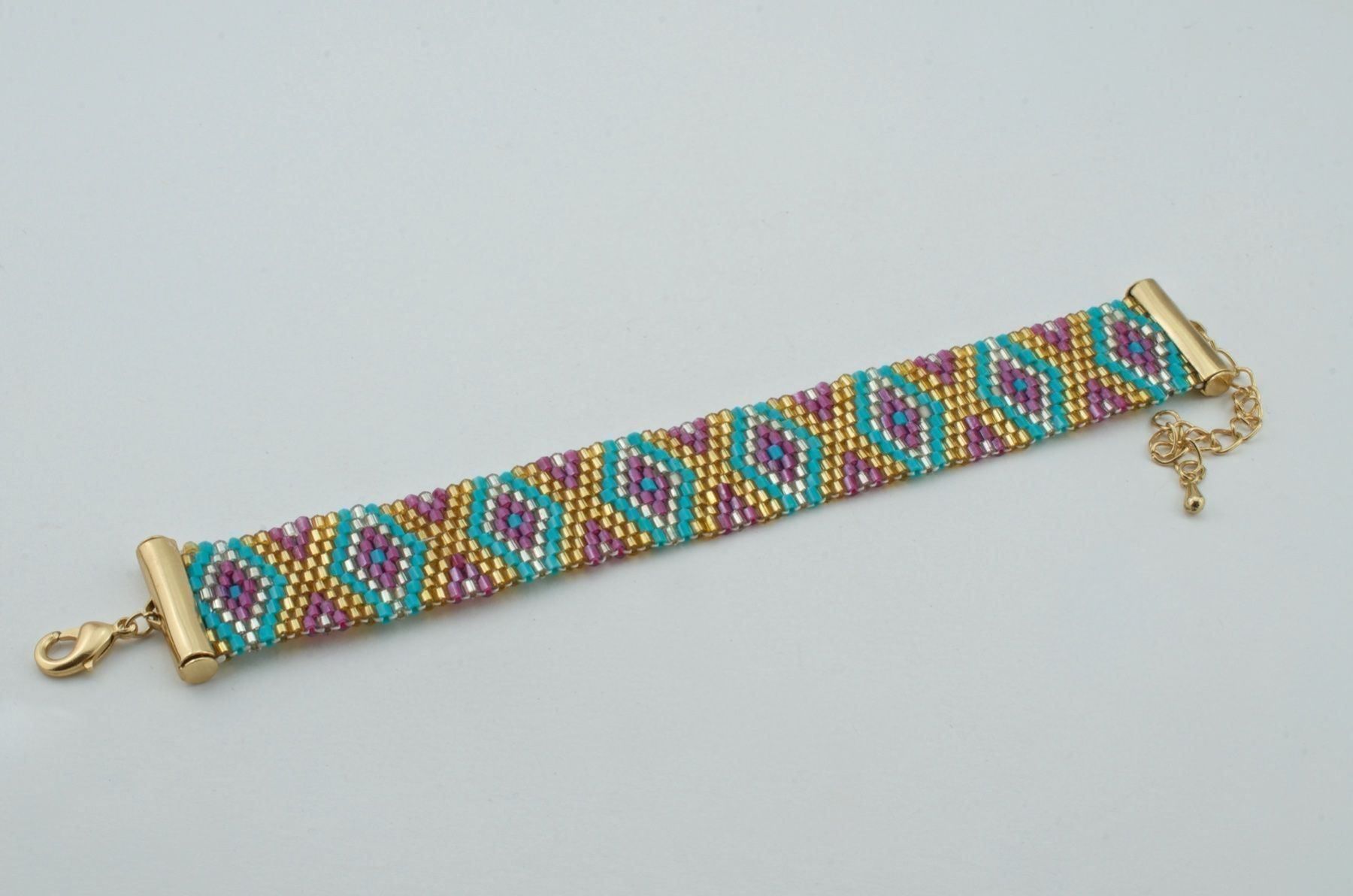 Bracelets: Armband aus Toho Rocailles (MA) – Neuf avec emballage d'origine à Effretikon par Joiarte 1