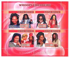 Block "Whoopi Goldberg". Guinea-Bissau.