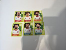 Panini Sticker WM 2026-Jordanien (6Stück)