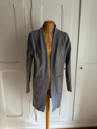 Strickjacke hellgrau S